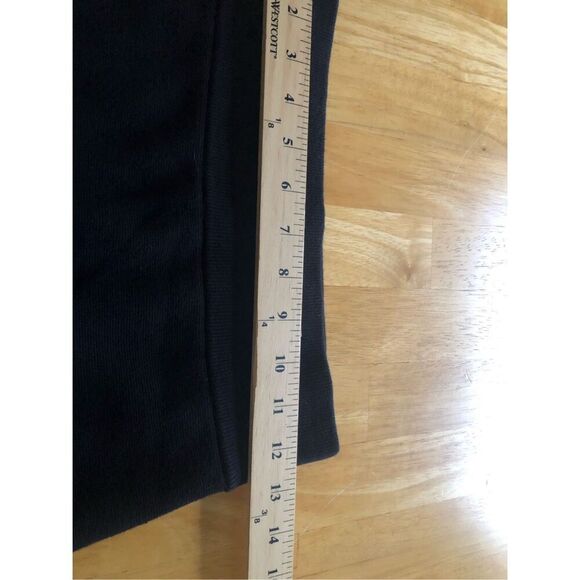 Express Women Body Contour Sweater Pencil Skirt Black Elastic Waistband Stretch - Picture 7 of 12